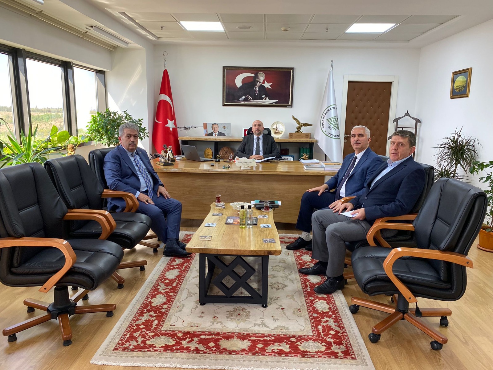 Milletvekili Özsoy'dan sulak alanlar ve milli parklar için bakanlık ziyareti